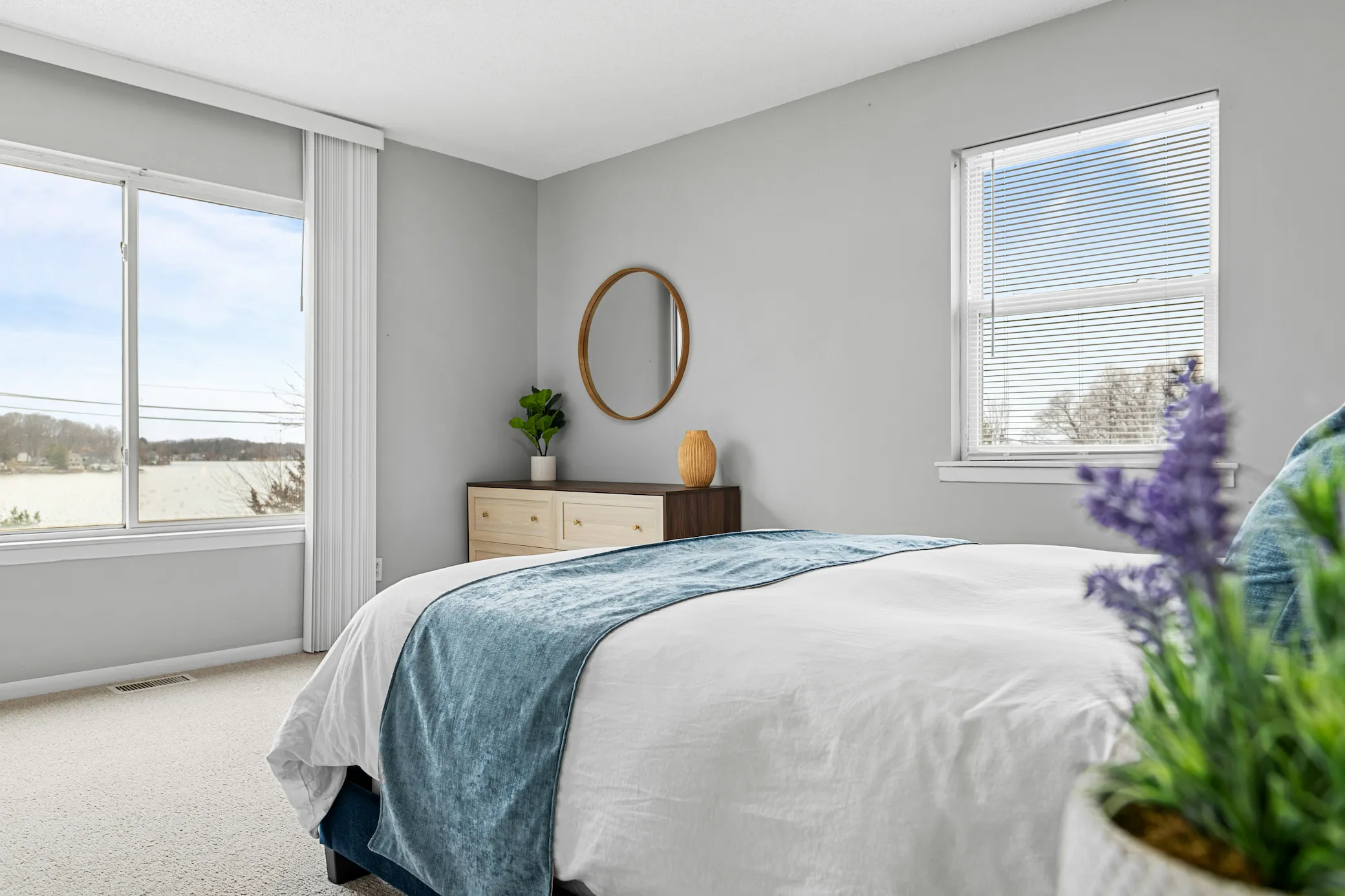 Imagem de um quarto Airbnb
